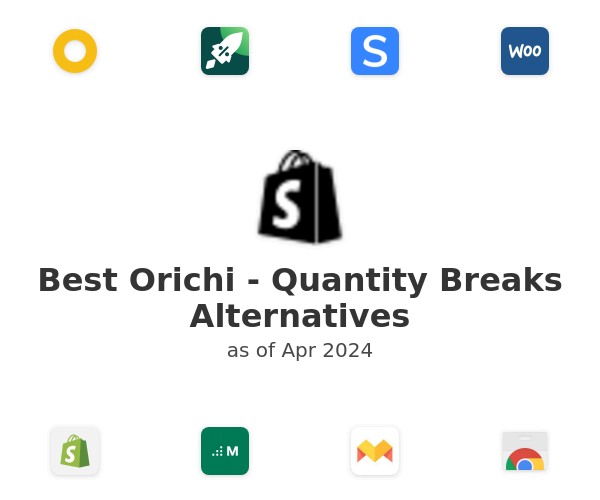 Best Orichi ‑ Quantity Breaks Alternatives