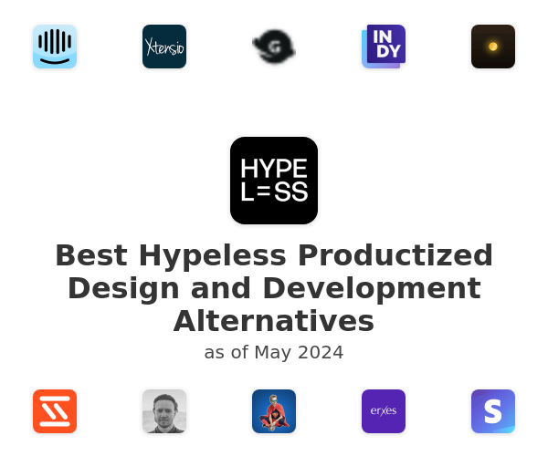 Best Hypeless Productized Design and Development Alternatives