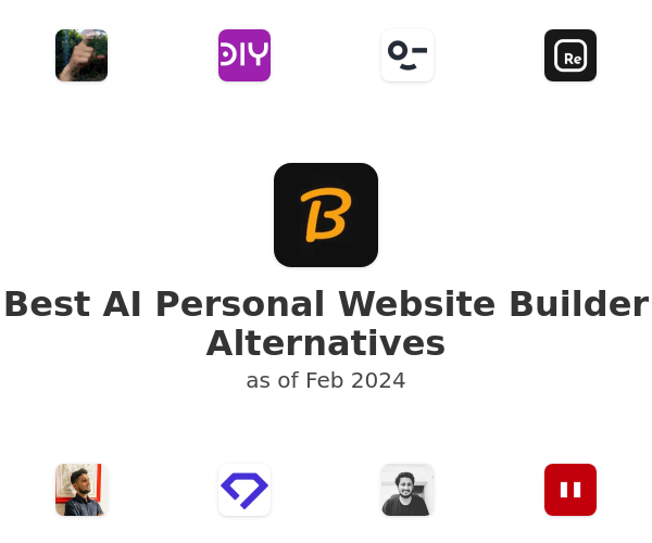 Best AI Personal Website Builder Alternatives