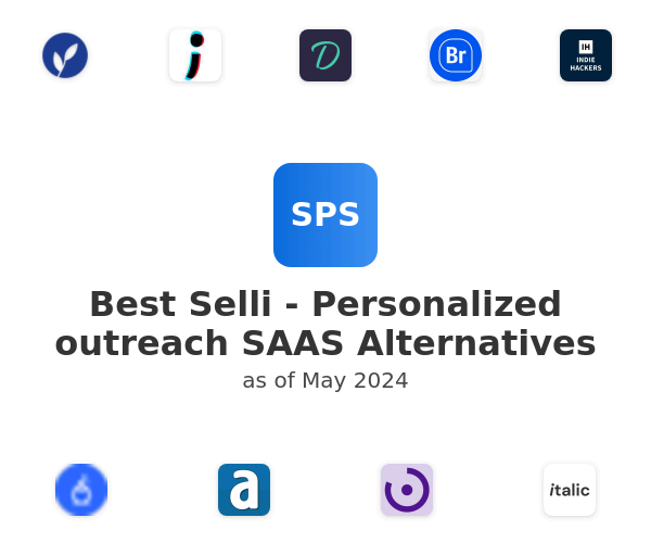 Best Selli - Personalized outreach SAAS Alternatives