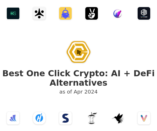 Best One Click Crypto: AI + DeFi Alternatives