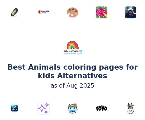 Best Animals coloring pages for kids Alternatives