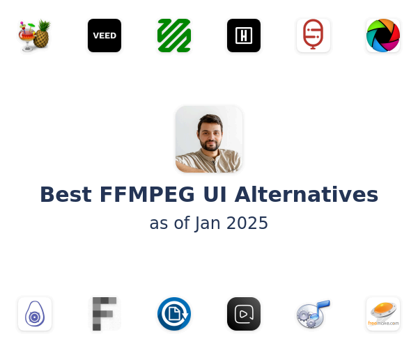 Best FFMPEG UI Alternatives