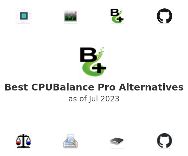Best CPUBalance Pro Alternatives