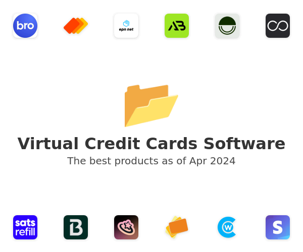 The best Virtual Credit Cards products