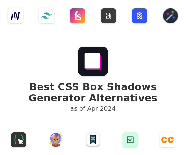 Best CSS Box Shadows Generator Alternatives