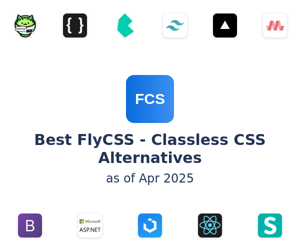 Best FlyCSS - Classless CSS Alternatives
