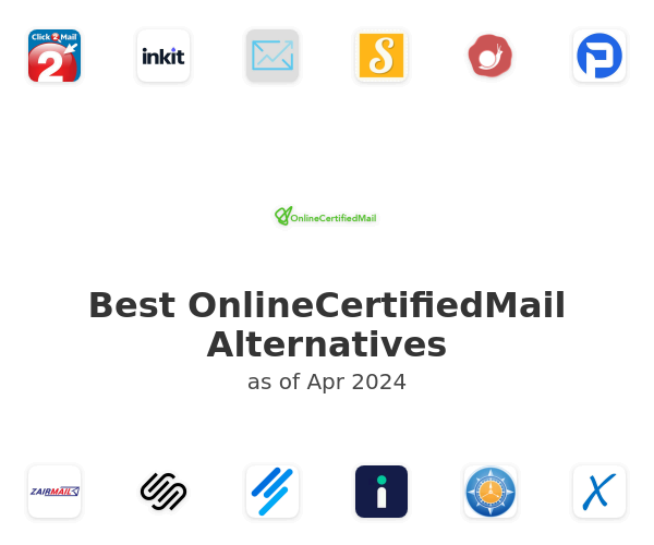 Best OnlineCertifiedMail Alternatives