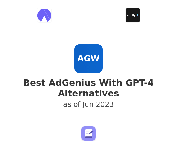 Best AdGenius With GPT-4 Alternatives