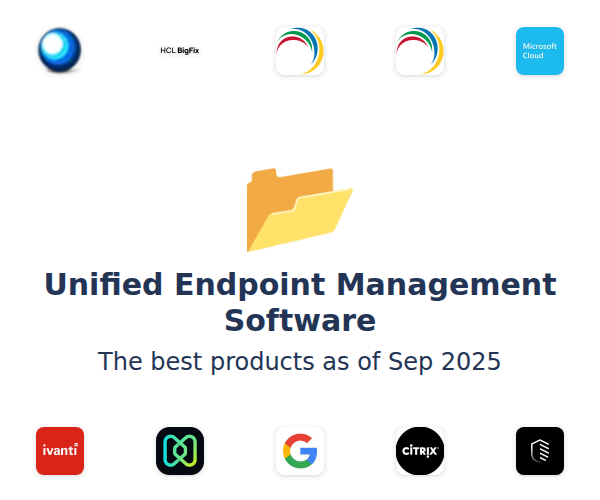 The best Unified Endpoint Management products