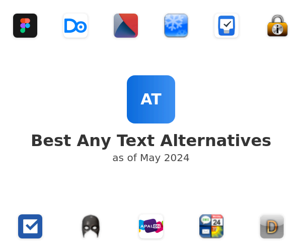 Best Any Text Alternatives