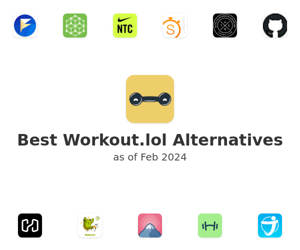 Best Workout.lol Alternatives