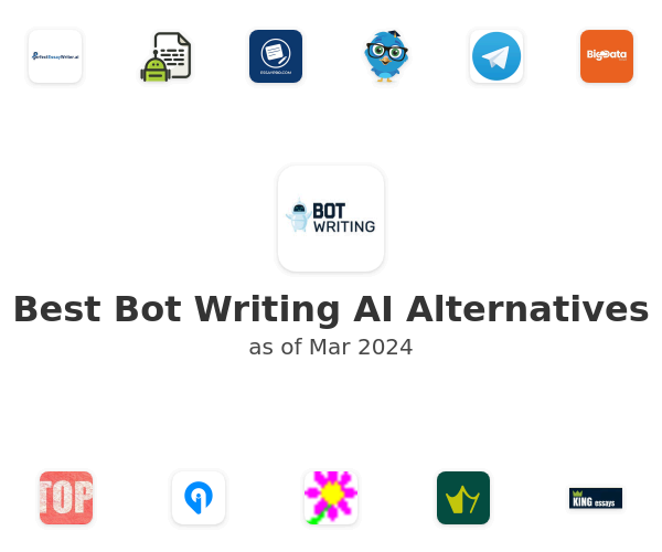 Best Bot Writing AI Alternatives