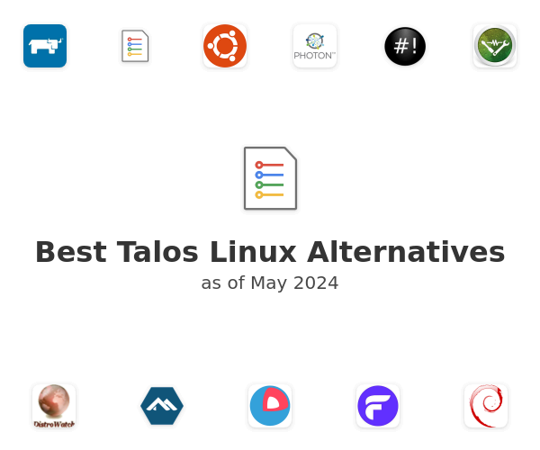 Best Talos Linux Alternatives