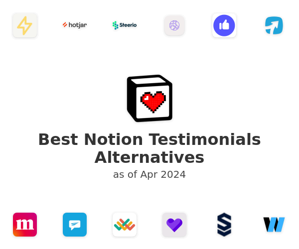Best Notion Testimonials Alternatives