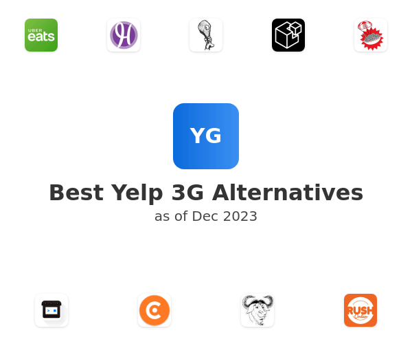 Best Yelp 3G Alternatives