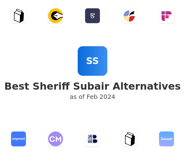 Best Sheriff Subair Alternatives
