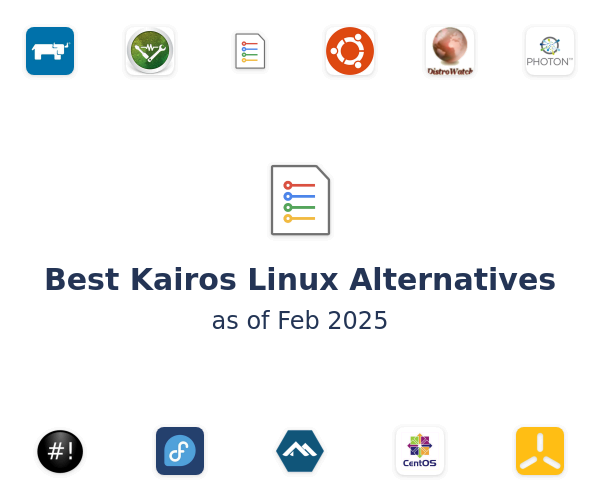 Best Kairos Linux Alternatives