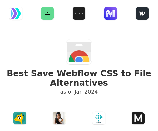 Best Save Webflow CSS to File Alternatives