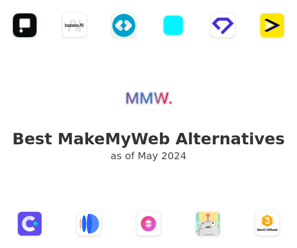 Best MakeMyWeb Alternatives