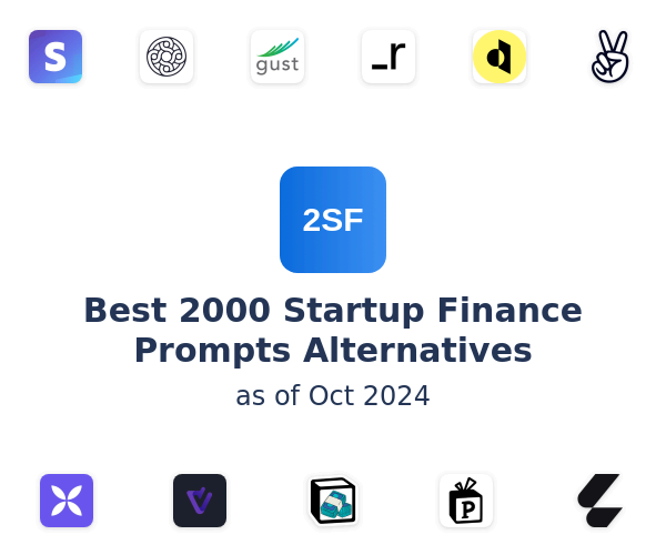 Best 2000 Startup Finance Prompts Alternatives