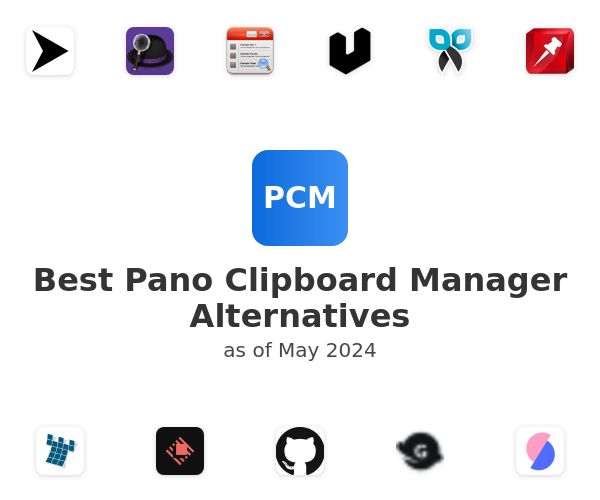 Best Pano Clipboard Manager Alternatives