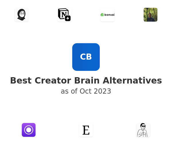 Best Creator Brain Alternatives