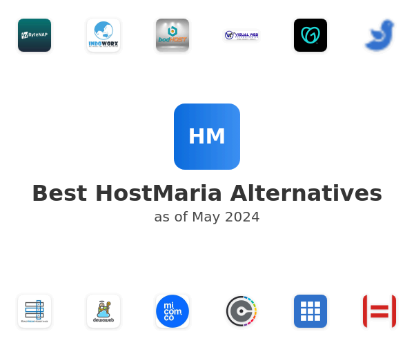 Best HostMaria Alternatives