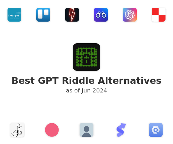 Best GPT Riddle Alternatives