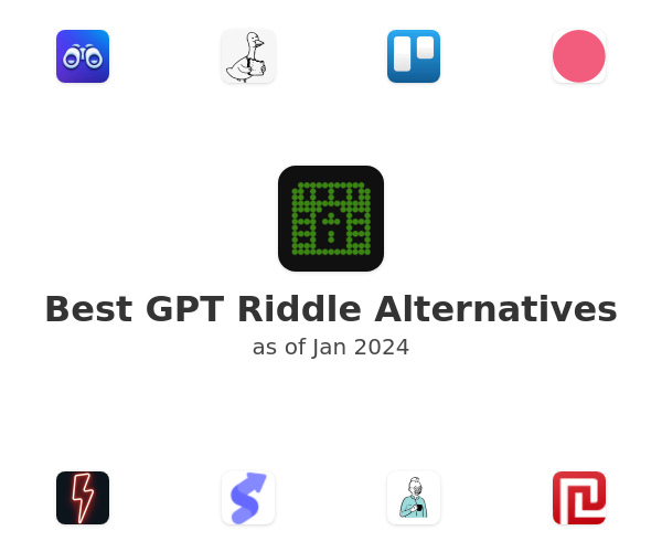 Best GPT Riddle Alternatives