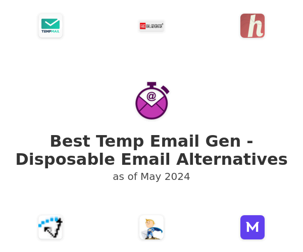 Best Temp Email Gen - Disposable Email Alternatives