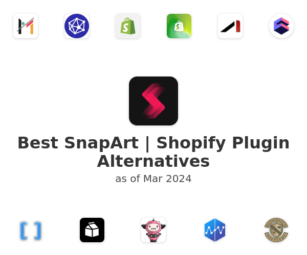 Best SnapArt | Shopify Plugin Alternatives