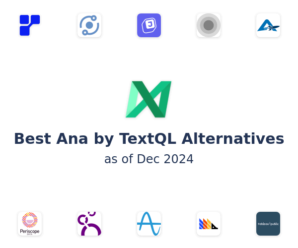 Best Ana by TextQL Alternatives