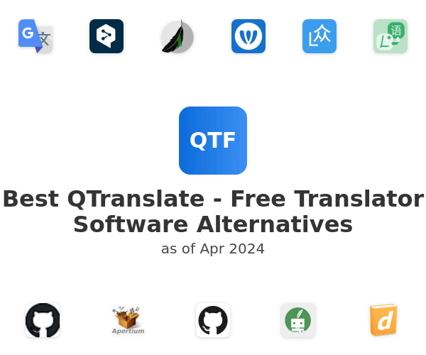 Best QTranslate - Free Translator Software Alternatives