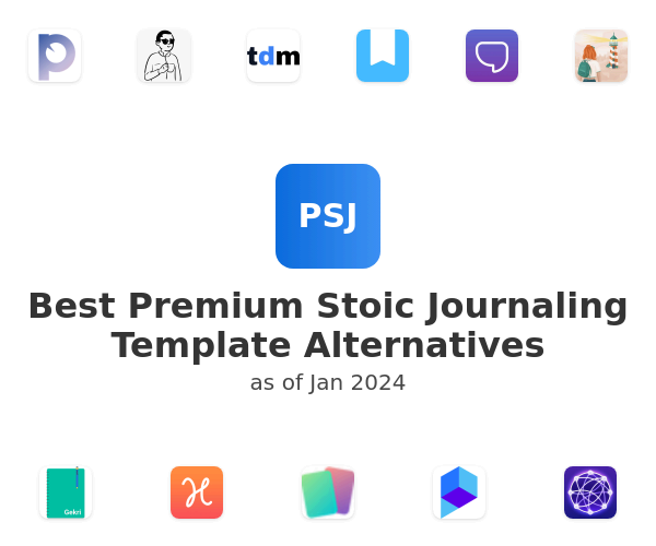 Best Premium Stoic Journaling Template Alternatives