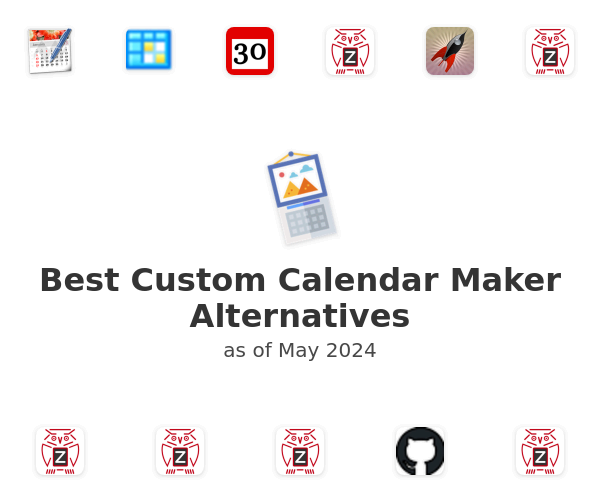 Best Custom Calendar Maker Alternatives