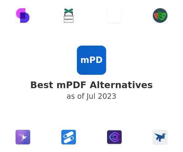 Best mPDF Alternatives