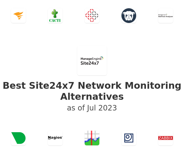Best Site24x7 Network Monitoring Alternatives