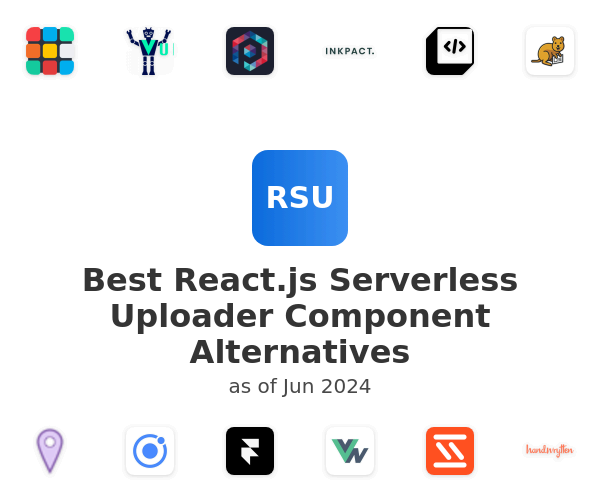 Best React.js Serverless Uploader Component Alternatives
