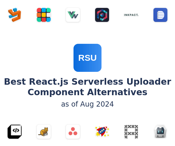 Best React.js Serverless Uploader Component Alternatives