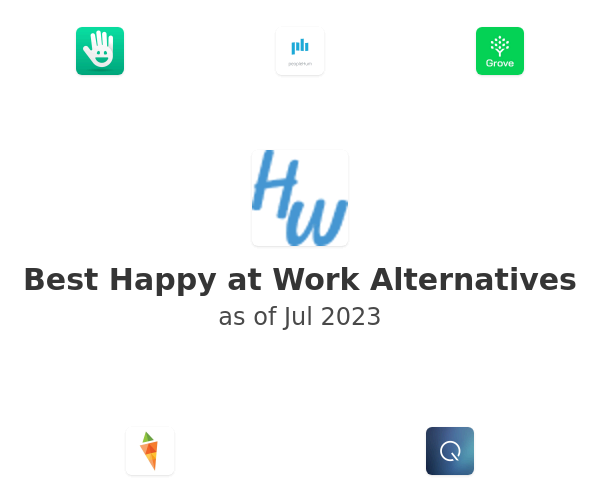 Best Happy at Work Alternatives
