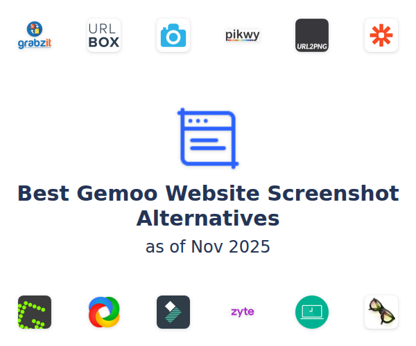 Best Gemoo Website Screenshot Alternatives