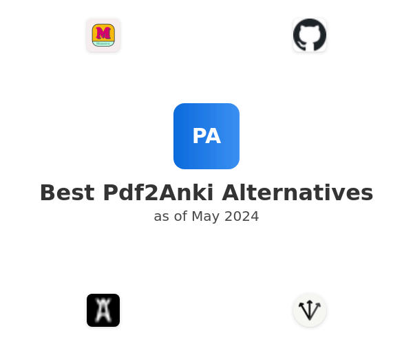 Best Pdf2Anki Alternatives