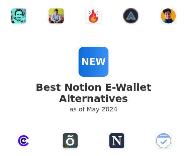 Best Notion E-Wallet Alternatives