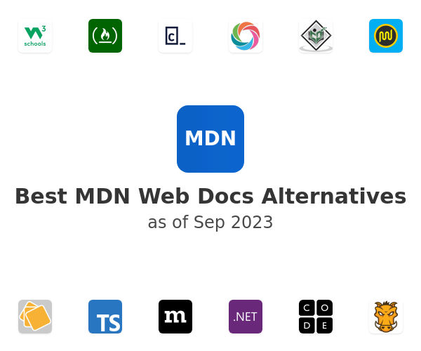 Best MDN Web Docs Alternatives