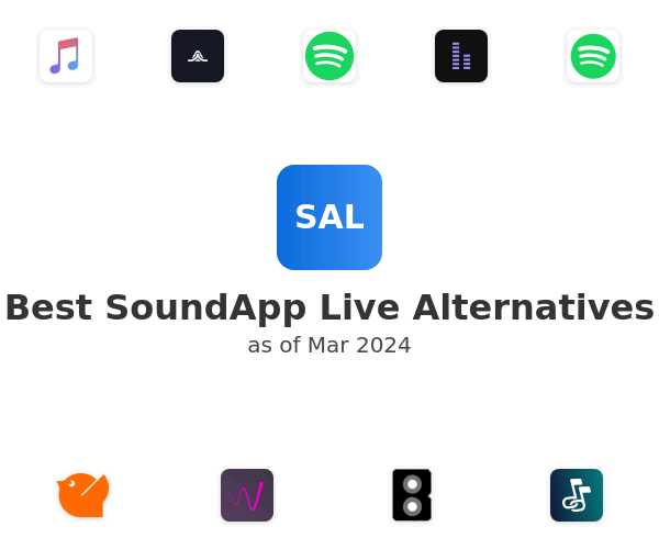 Best SoundApp Live Alternatives