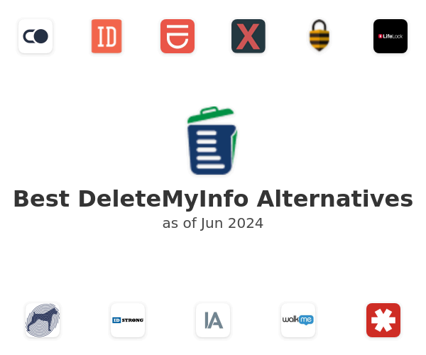 Best DeleteMyInfo Alternatives