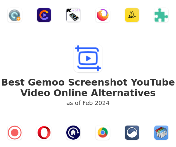 Best Gemoo Screenshot YouTube Video Online Alternatives