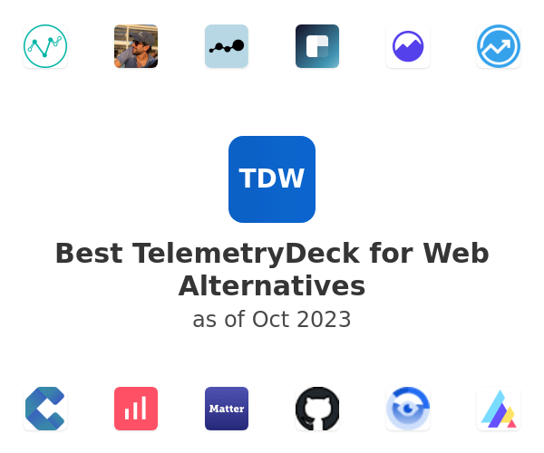 Best TelemetryDeck for Web Alternatives