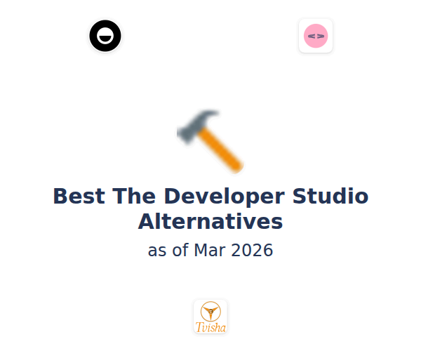 Best The Developer Studio Alternatives